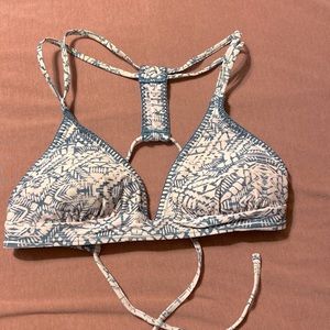 Xhilaration Bikini Top-lilac and teal